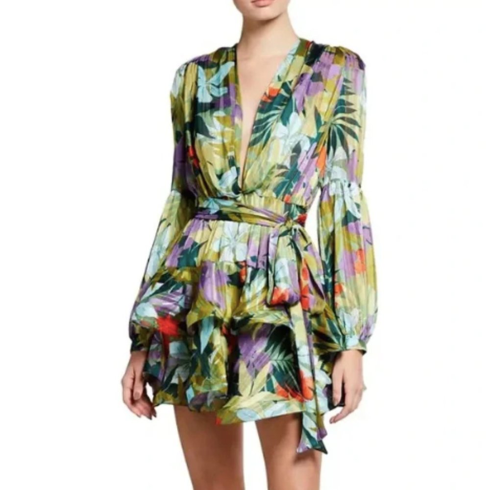 Bronx and Banco Floral Mini Dress (xs)